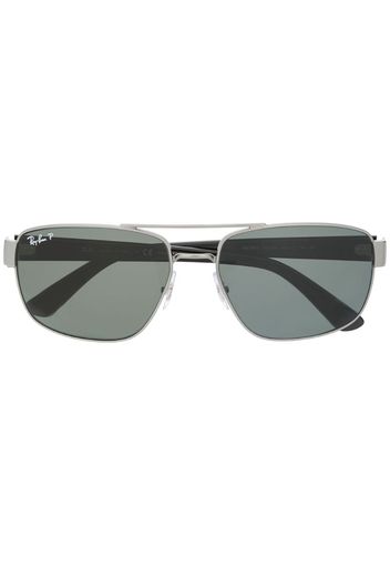 square frame tinted sunglasses