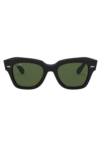 Ray-Ban Occhiali da sole squadrati State Street - Nero