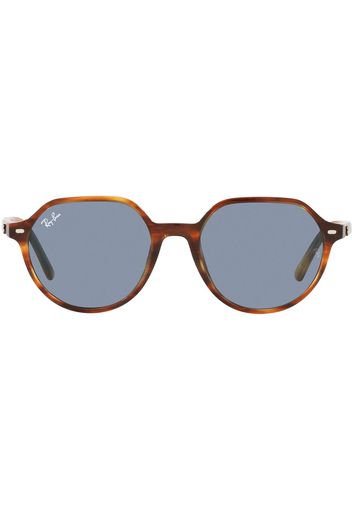 Ray-Ban Thalia round-frame sunglasses - Marrone