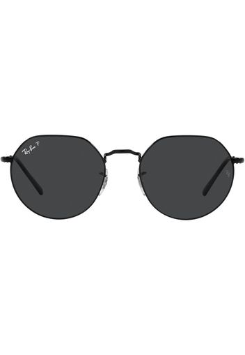 Ray-Ban Jack round-frame sunglasses - Nero