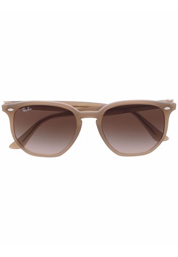 Ray-Ban Occhiali da sole tondi - Marrone