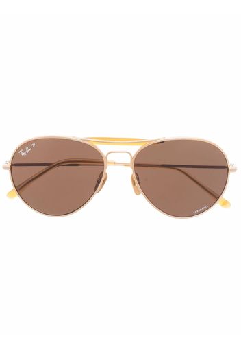 Ray-Ban Occhiali da sole modello aviator - Oro