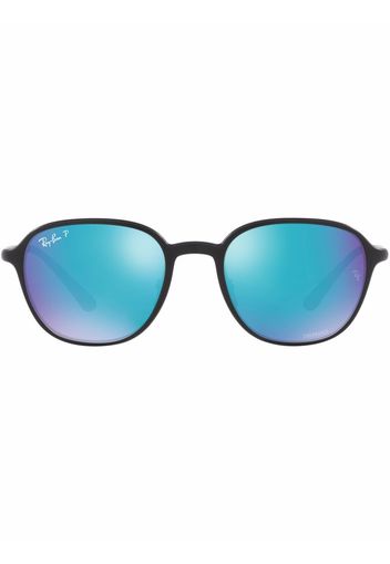 Ray-Ban polarised square-frame sunglasses - Blu