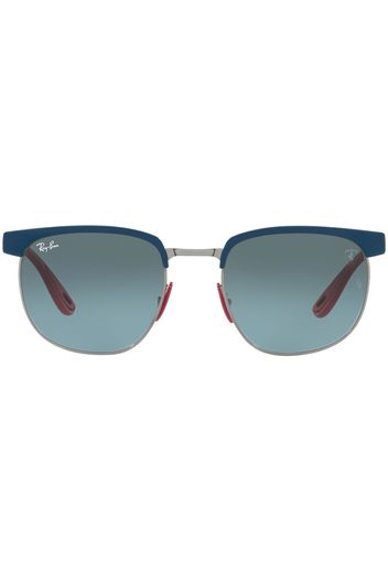 Ray-Ban RB3698M Scuderia Ferrari square sunglasses - Blu