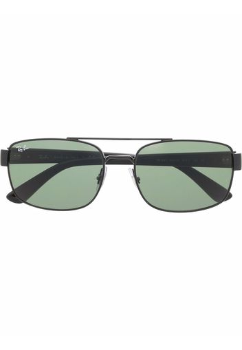 Ray-Ban rectangle-frame sunglasses - Nero