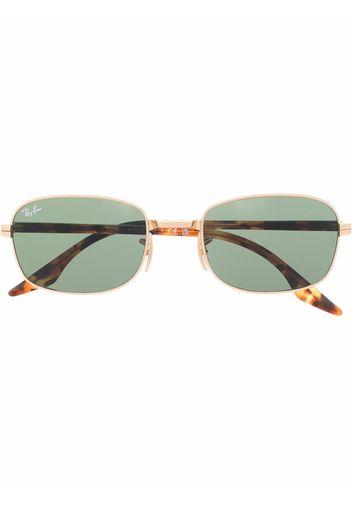 Ray-Ban tortoise square-frame sunglasses - Marrone