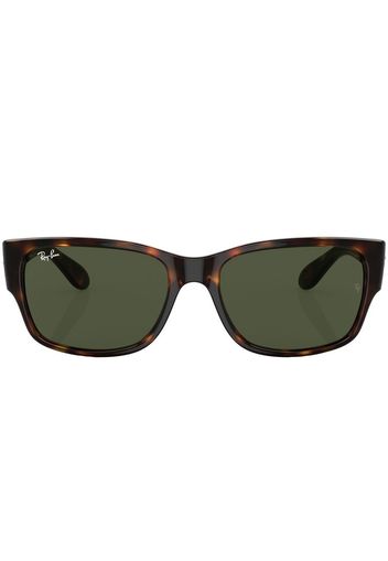 Ray-Ban Occhiali da sole rettangolari tartarugati - Marrone