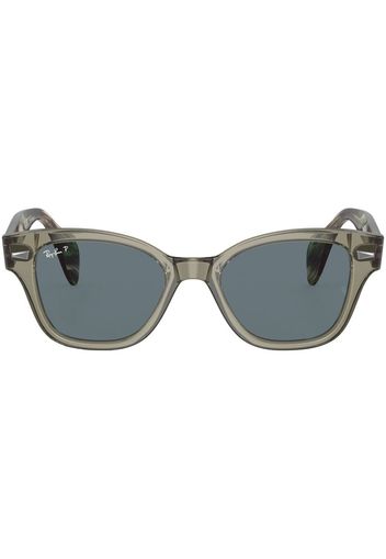 Ray-Ban camouflage-pattern wayfarer-frame sunglasses - Verde