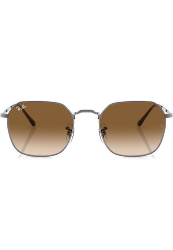 Ray-Ban Jim round-frame sunglasses - Marrone