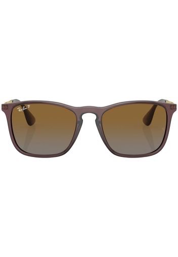 Ray-Ban Chris wayfarer-frame sunglasses - Marrone