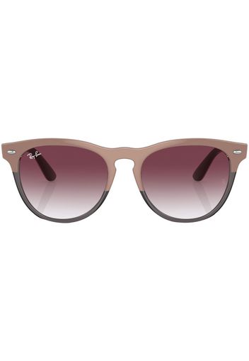 Ray-Ban Iris round-frame sunglasses - Toni neutri