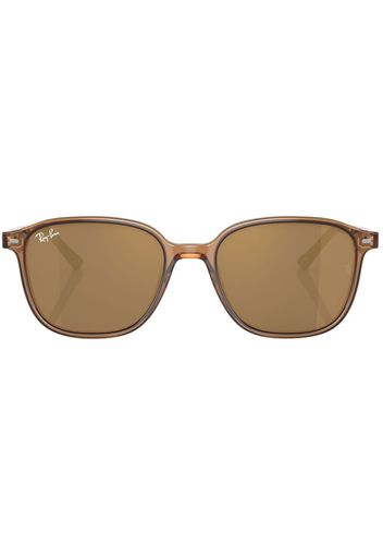 Ray-Ban Leonard square-frame sunglasses - Marrone