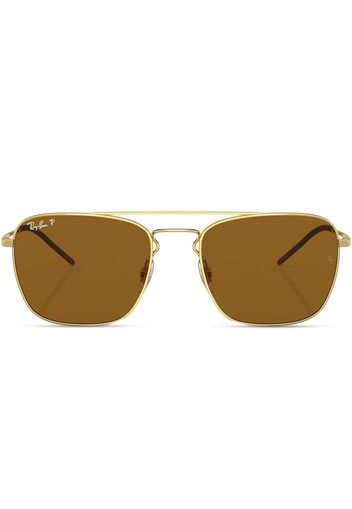 Ray-Ban square-frame sunglasses - Marrone