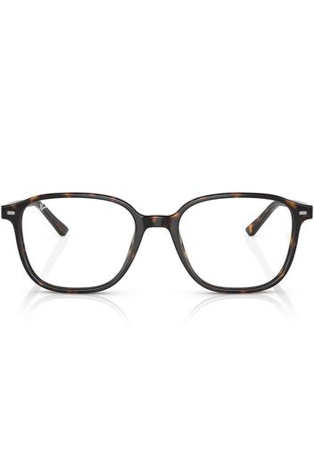 Ray-Ban Leonard square-frame glasses - Marrone