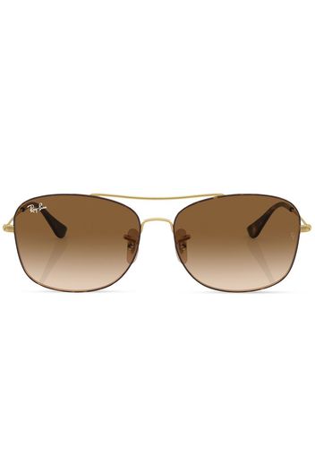 Ray-Ban square-frame sunglasses - Marrone