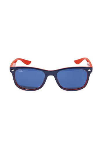 RAY-BAN JUNIOR two-tone square-frame sunglasses - Blu