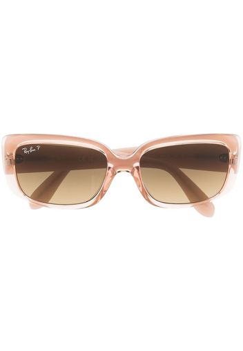 Ray-Ban rectangle-frame sunglasses - Rosa