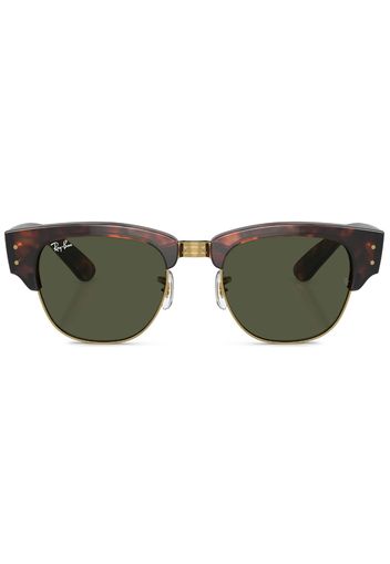 Ray-Ban Mega Clubmaster tortoiseshell- effect sunglasses - Marrone