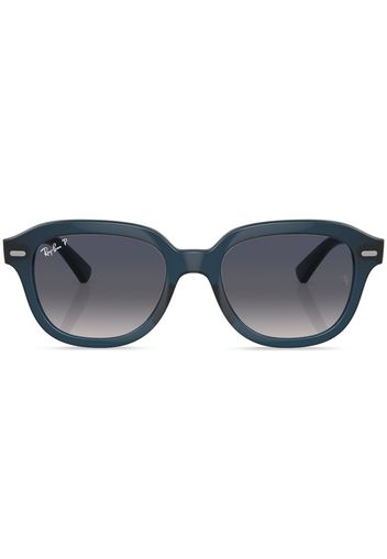 Ray-Ban Erik round-frame sunglasses - Blu