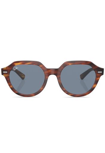 Ray-Ban Gina round-frame sunglasses - Marrone