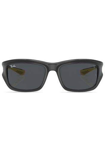 Ray-Ban tinted-lenses square-frame sunglasses - Grigio