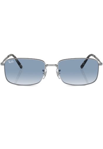 Ray-Ban gradient-lenses square-frame sunglasses - Argento