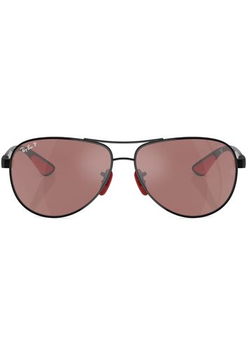 Ray-Ban gradient-lenses aviator-frame sunglasses - Nero