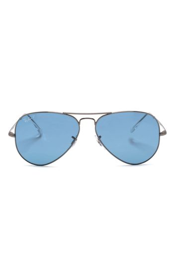 Ray-Ban Occhiali da sole Metal II con montatura stile pilota - Argento