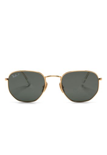 Ray-Ban Occhiali da sole esagonali RB8148 - Oro