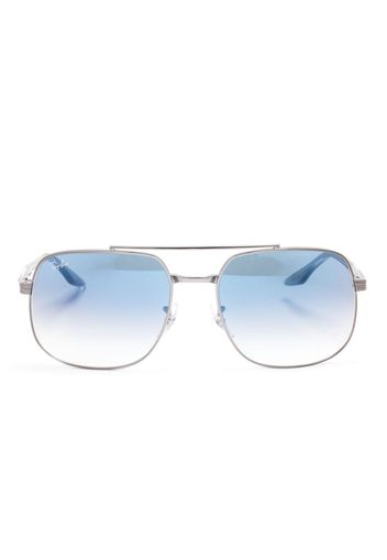 Ray-Ban Occhiali da sole oversize - Argento