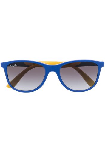 RAY-BAN JUNIOR Occhiali da sole tondi bicolore - Blu