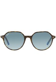 Ray-Ban Thalia round frame sunglasses - Marrone