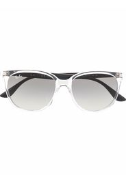 Ray-Ban round-frame gradient sunglasses - Nero