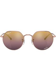 Ray-Ban Jack geometric-frame sunglasses - Rosa