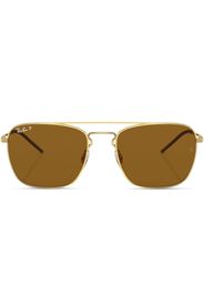 Ray-Ban square-frame sunglasses - Marrone