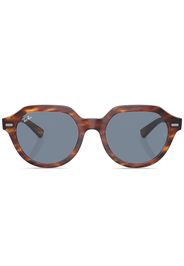 Ray-Ban Gina round-frame sunglasses - Marrone