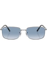 Ray-Ban gradient-lenses square-frame sunglasses - Argento
