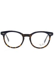 Ray-Ban tortoiseshell-effect round-frame glasses - Blu