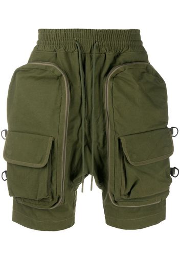 drawstring cargo shorts