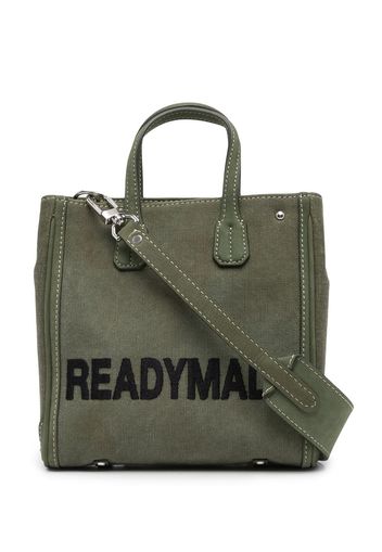 Readymade embroidered-logo military shoulder bag - Verde