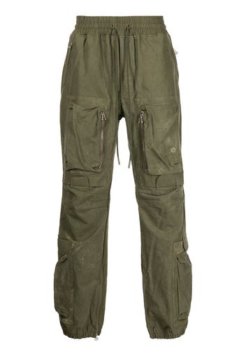 Readymade drawstring cargo trousers - Verde