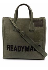 Readymade Borsa tote con logo - Verde