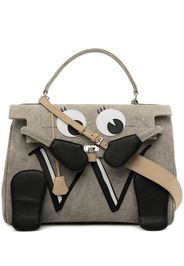 Readymade eye patch foldover holdall - Grigio