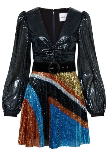Rebecca Vallance Arizona sequin-embellished mini dress - Nero