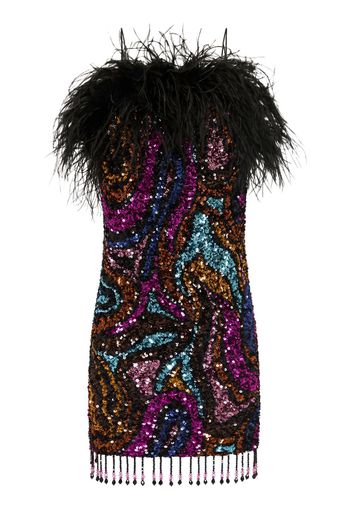 Rebecca Vallance Kiki sequined minidress - Multicolore