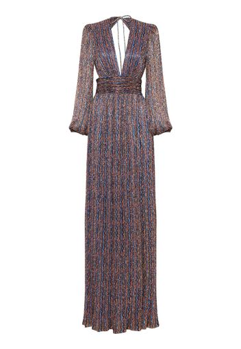 Rebecca Vallance Blossom long-sleeved gown - Multicolore