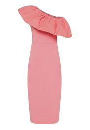 Rebecca Vallance Brittany one-shoulder midi dress - Rosa