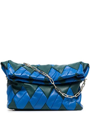 RECO Rombo quilted shoulder bag - Blu