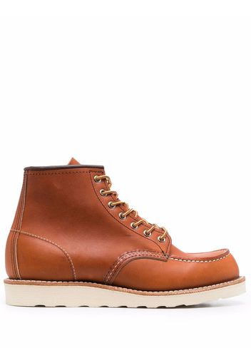 Red Wing Shoes Classic Moc leather boots - Marrone