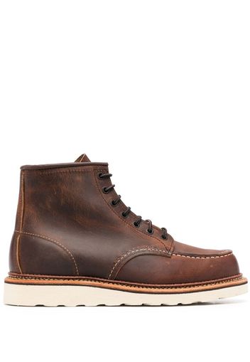 Red Wing Shoes 1907 Heritage Work Moc Toe boot - Marrone